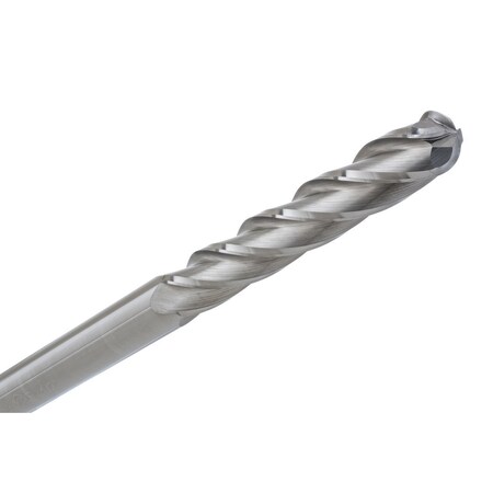 Cgs Tool 4 Flute Xl Length Ball End Mill 1"Dia 3"Loc 6"Oal 842-1000